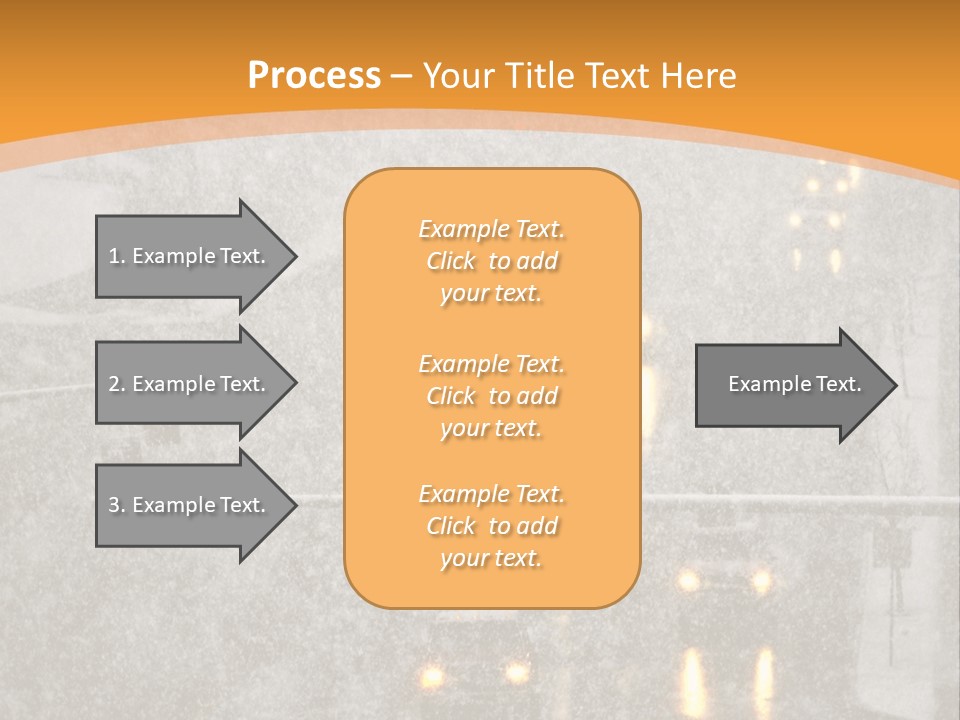 Destination Traffic Conditions PowerPoint Template