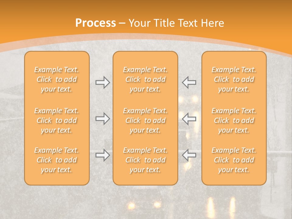 Destination Traffic Conditions PowerPoint Template