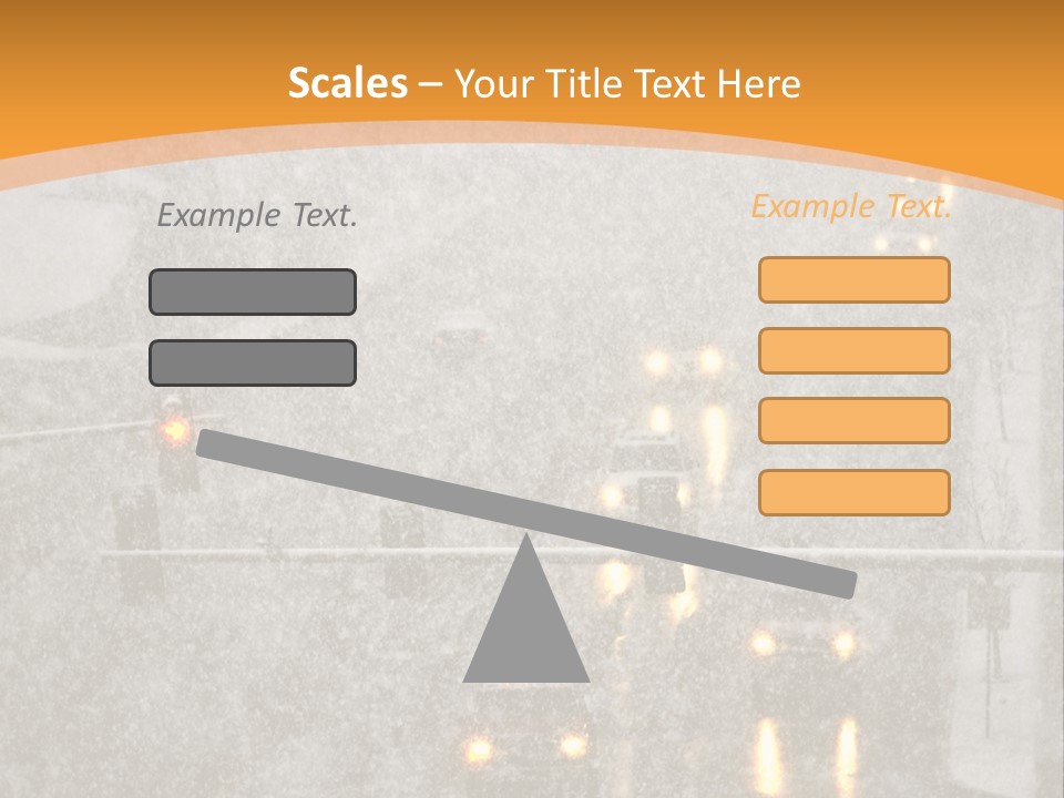 Destination Traffic Conditions PowerPoint Template