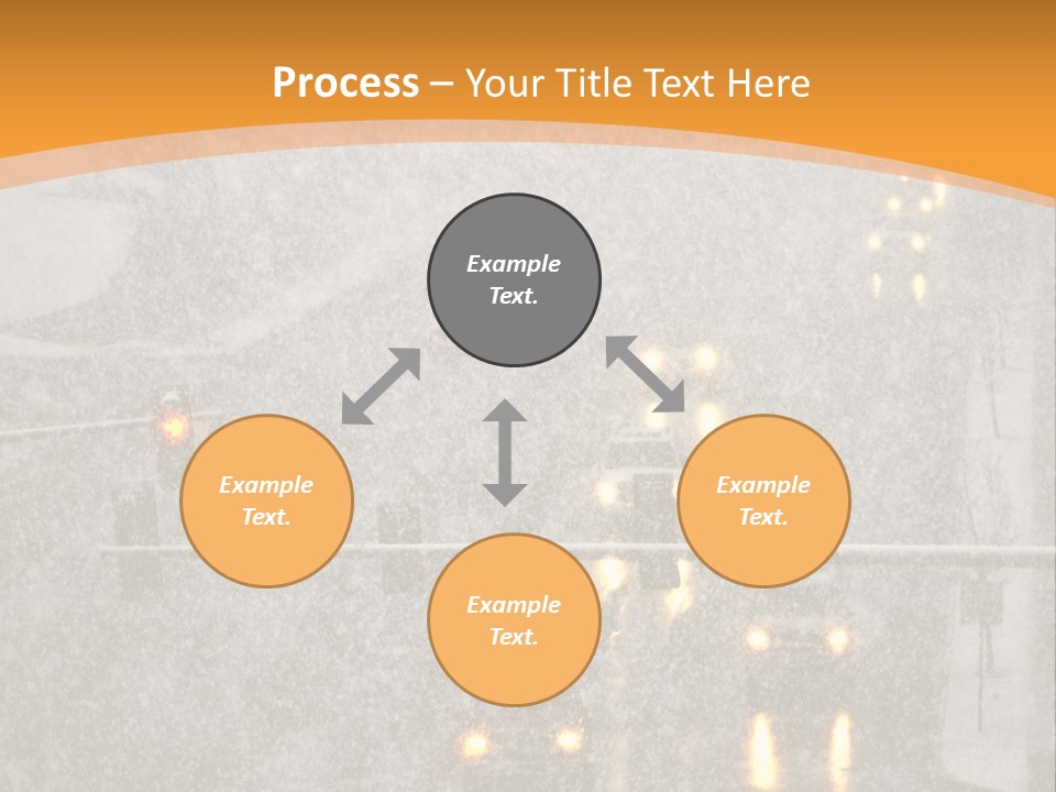 Destination Traffic Conditions PowerPoint Template