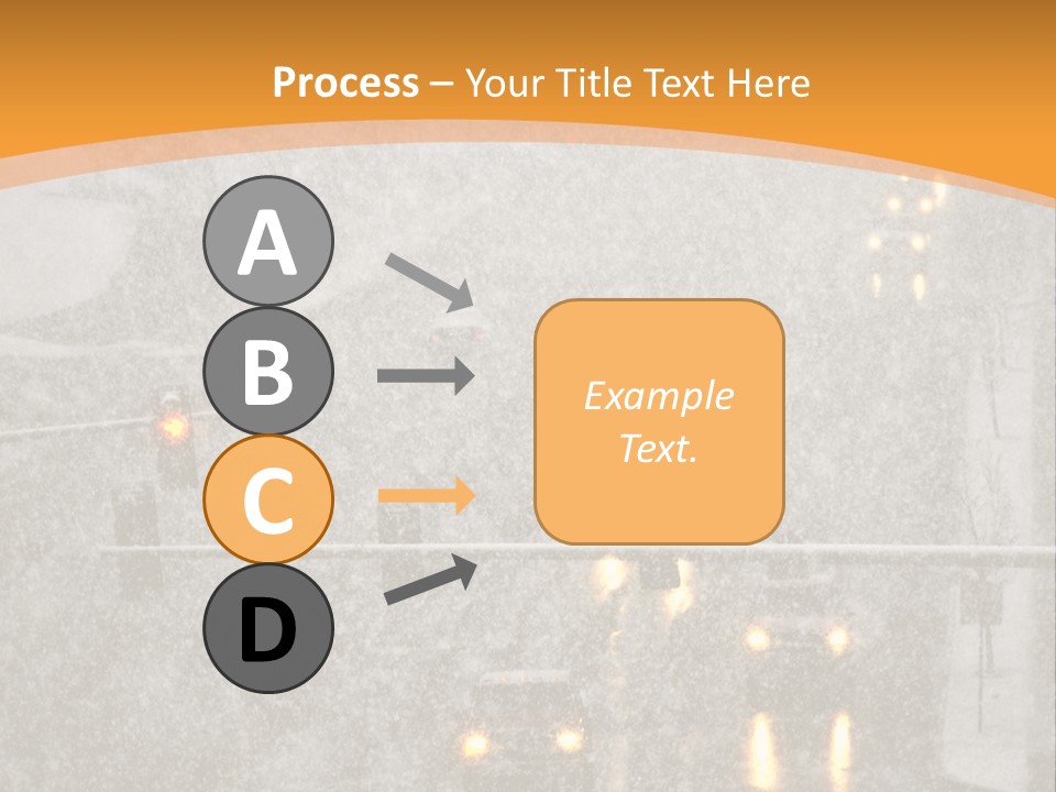 Destination Traffic Conditions PowerPoint Template