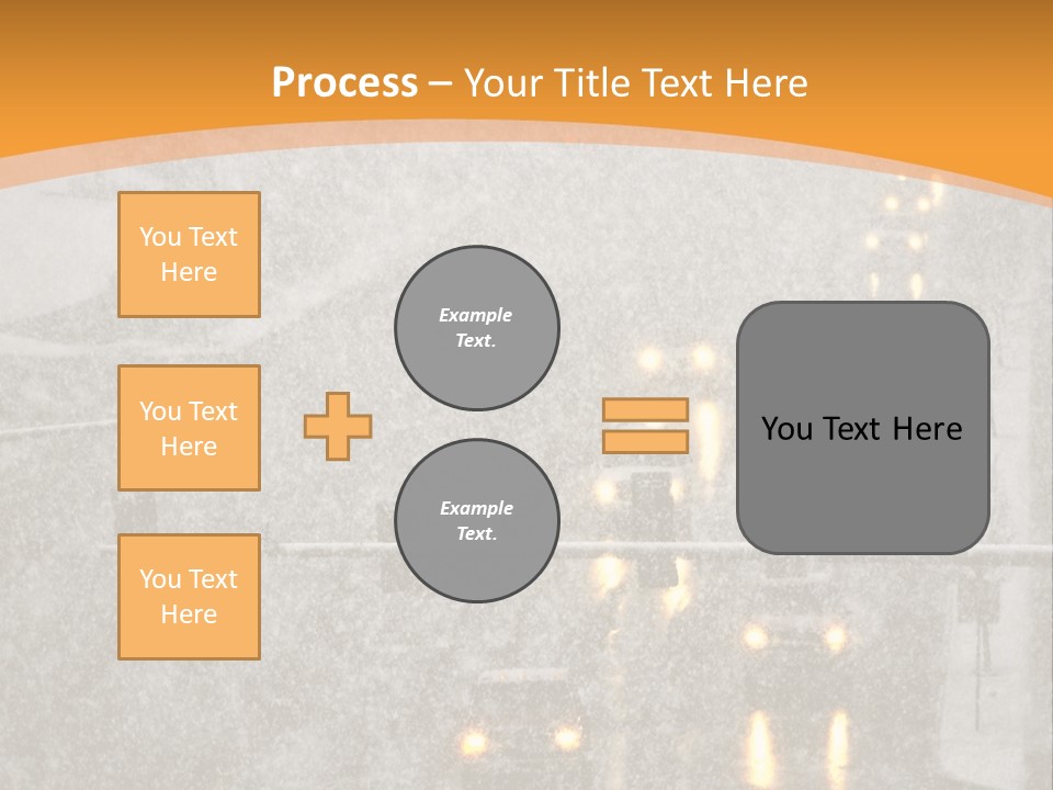Destination Traffic Conditions PowerPoint Template