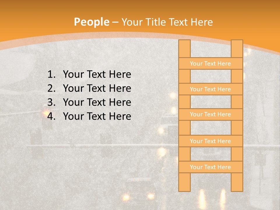 Destination Traffic Conditions PowerPoint Template