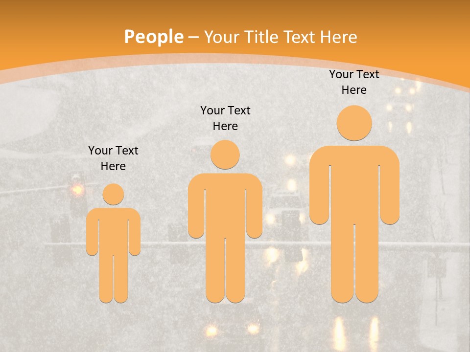 Destination Traffic Conditions PowerPoint Template