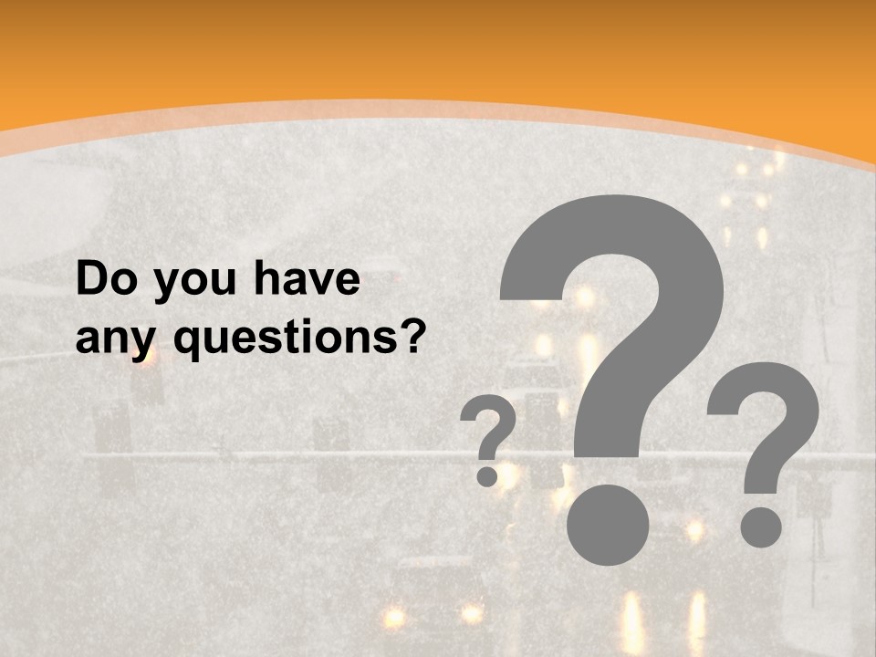 Destination Traffic Conditions PowerPoint Template