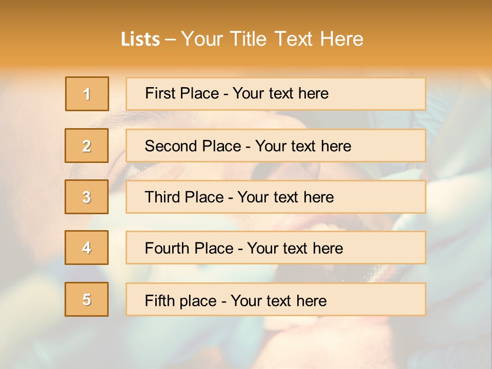 Surgical Glove Medicine Contemporary PowerPoint Template