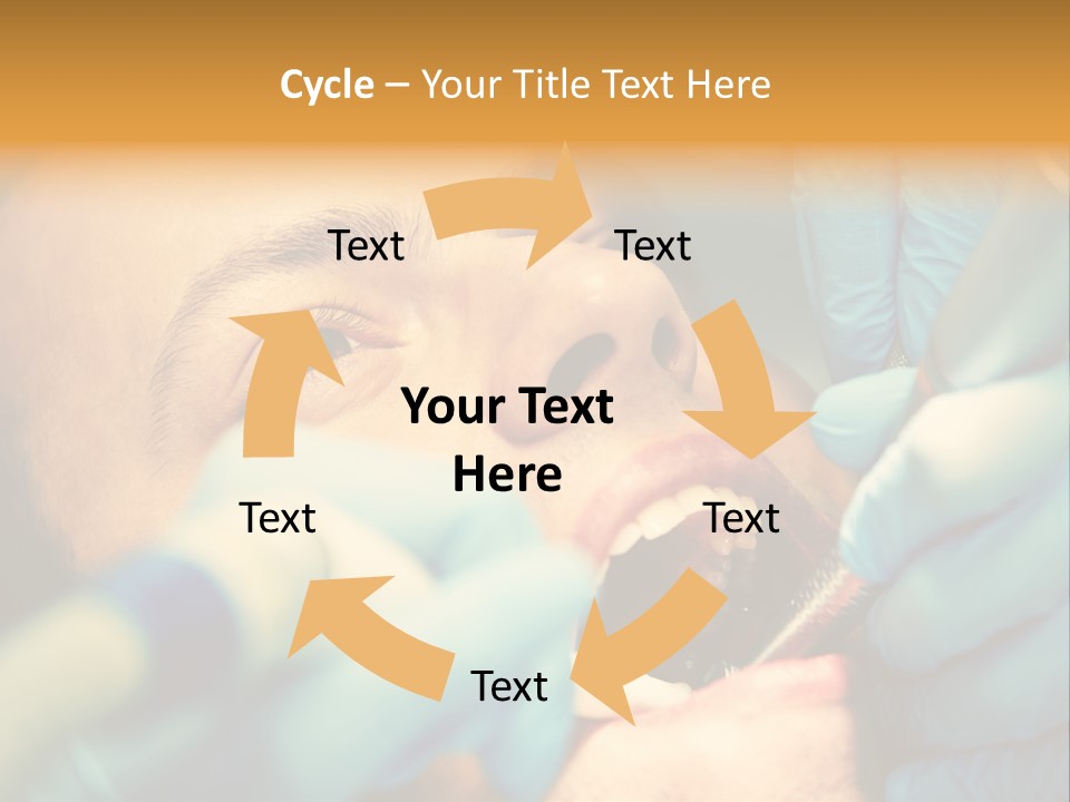 Surgical Glove Medicine Contemporary PowerPoint Template