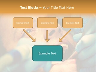 Surgical Glove Medicine Contemporary PowerPoint Template