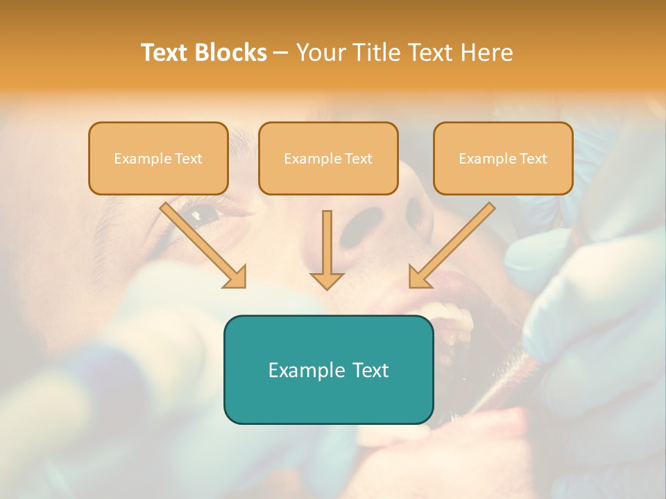 Surgical Glove Medicine Contemporary PowerPoint Template
