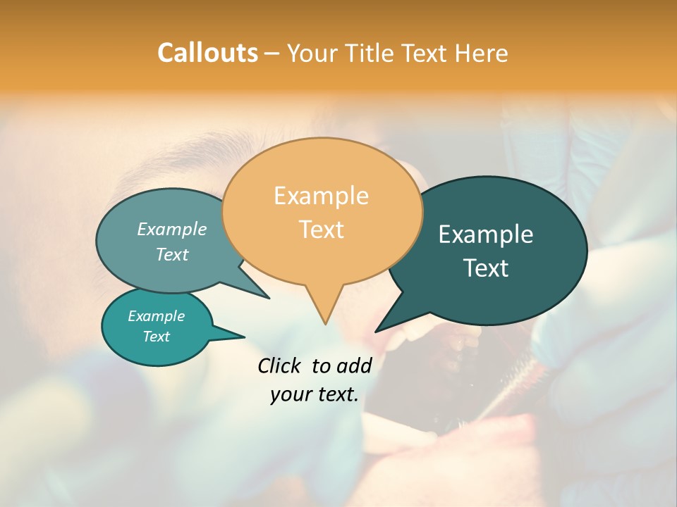 Surgical Glove Medicine Contemporary PowerPoint Template