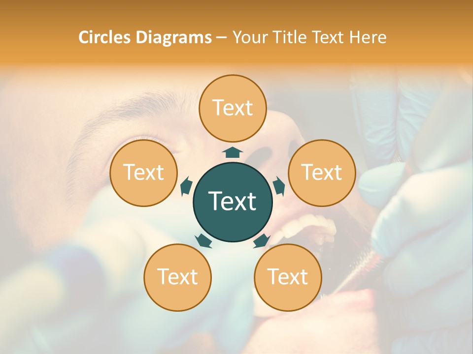 Surgical Glove Medicine Contemporary PowerPoint Template