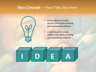 Surgical Glove Medicine Contemporary PowerPoint Template