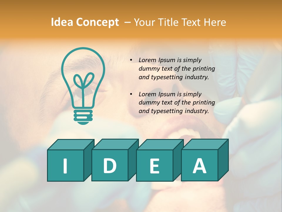 Surgical Glove Medicine Contemporary PowerPoint Template