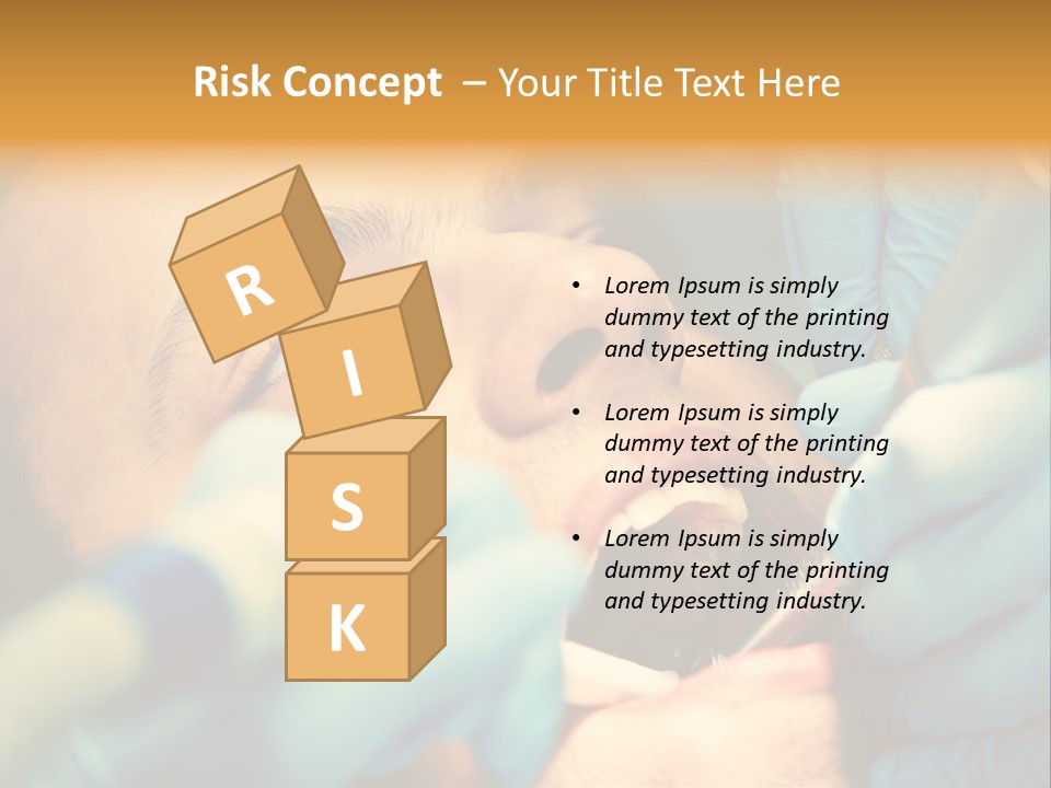 Surgical Glove Medicine Contemporary PowerPoint Template