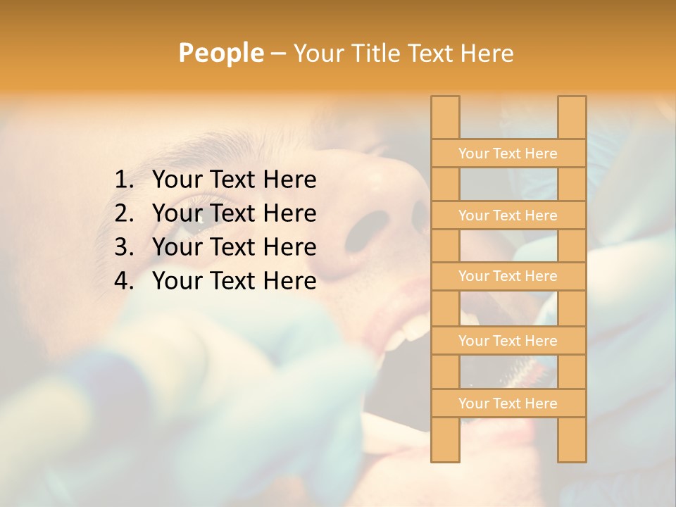 Surgical Glove Medicine Contemporary PowerPoint Template