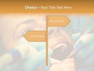 Surgical Glove Medicine Contemporary PowerPoint Template