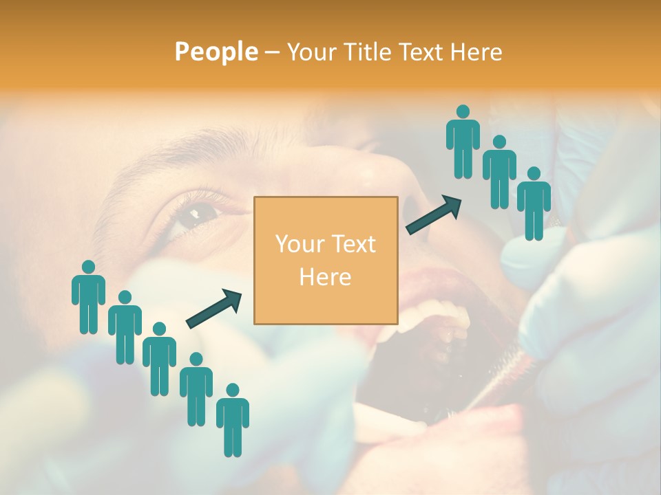 Surgical Glove Medicine Contemporary PowerPoint Template