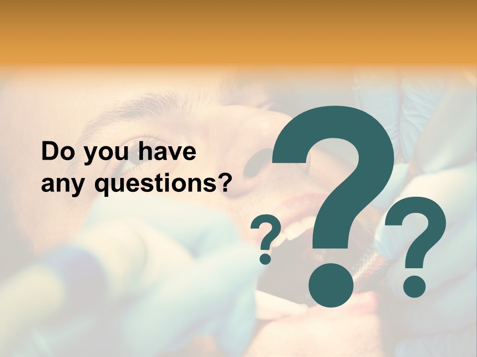 Surgical Glove Medicine Contemporary PowerPoint Template