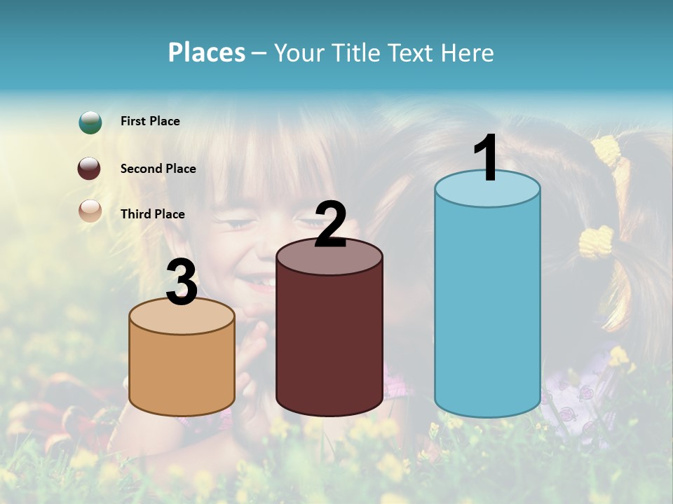 Friendship Sibling Person PowerPoint Template