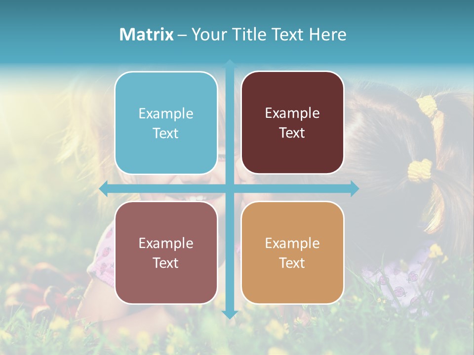 Friendship Sibling Person PowerPoint Template