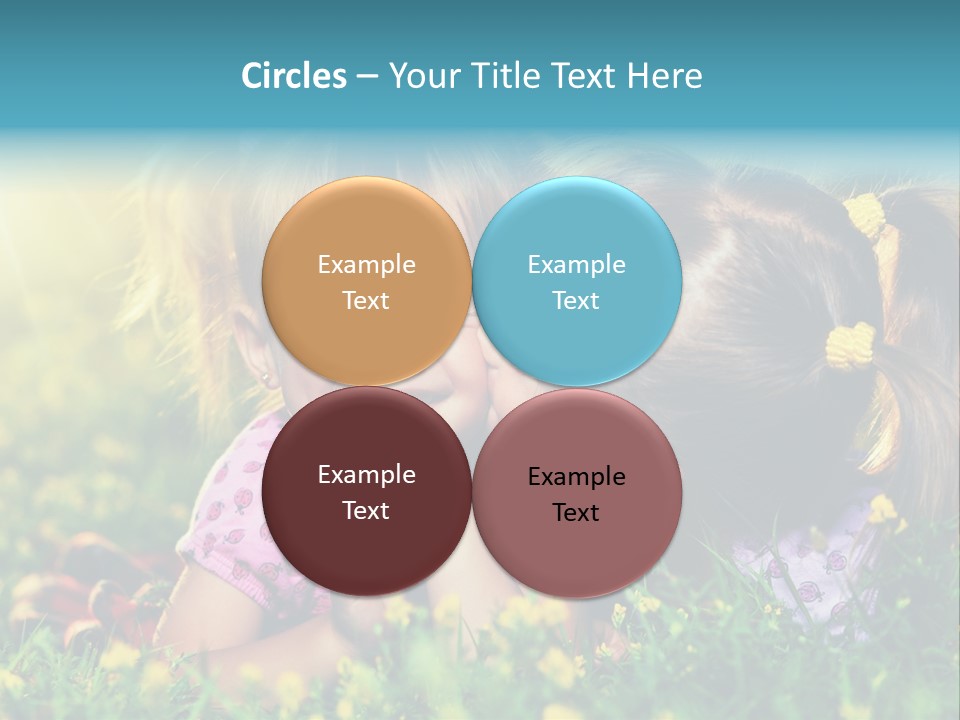 Friendship Sibling Person PowerPoint Template