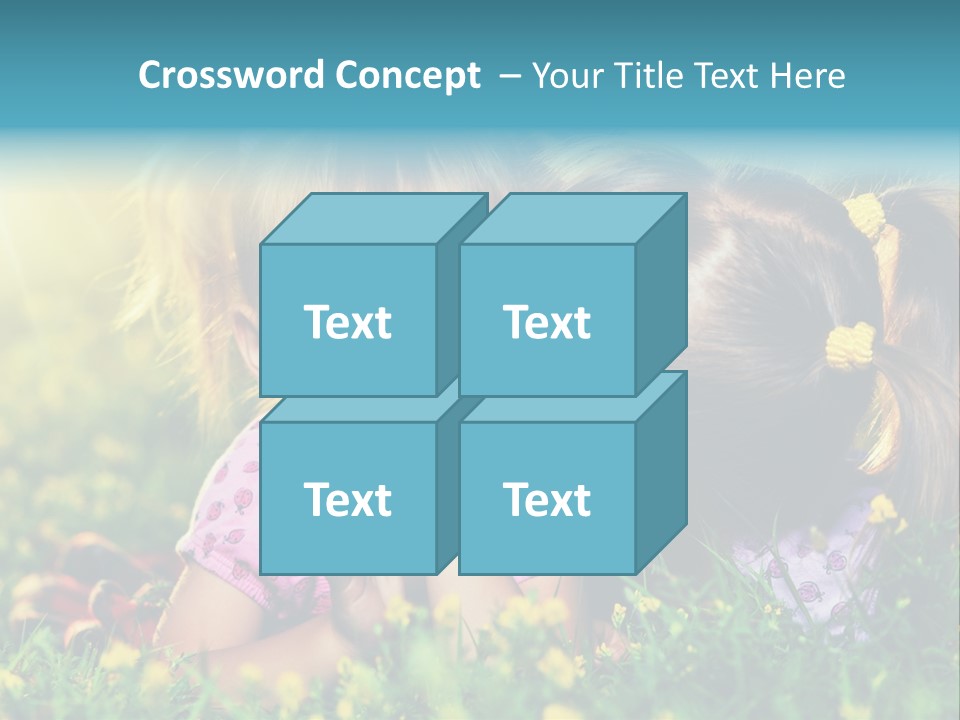 Friendship Sibling Person PowerPoint Template