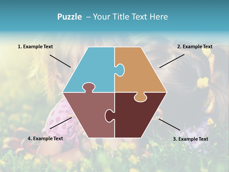 Friendship Sibling Person PowerPoint Template