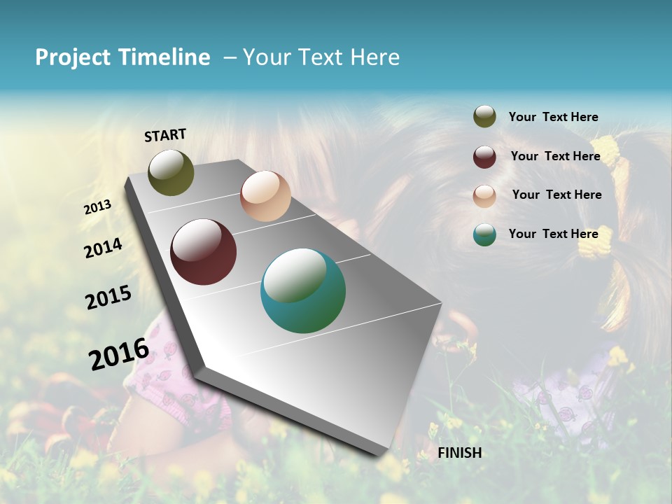Friendship Sibling Person PowerPoint Template