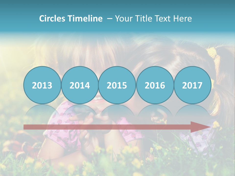 Friendship Sibling Person PowerPoint Template