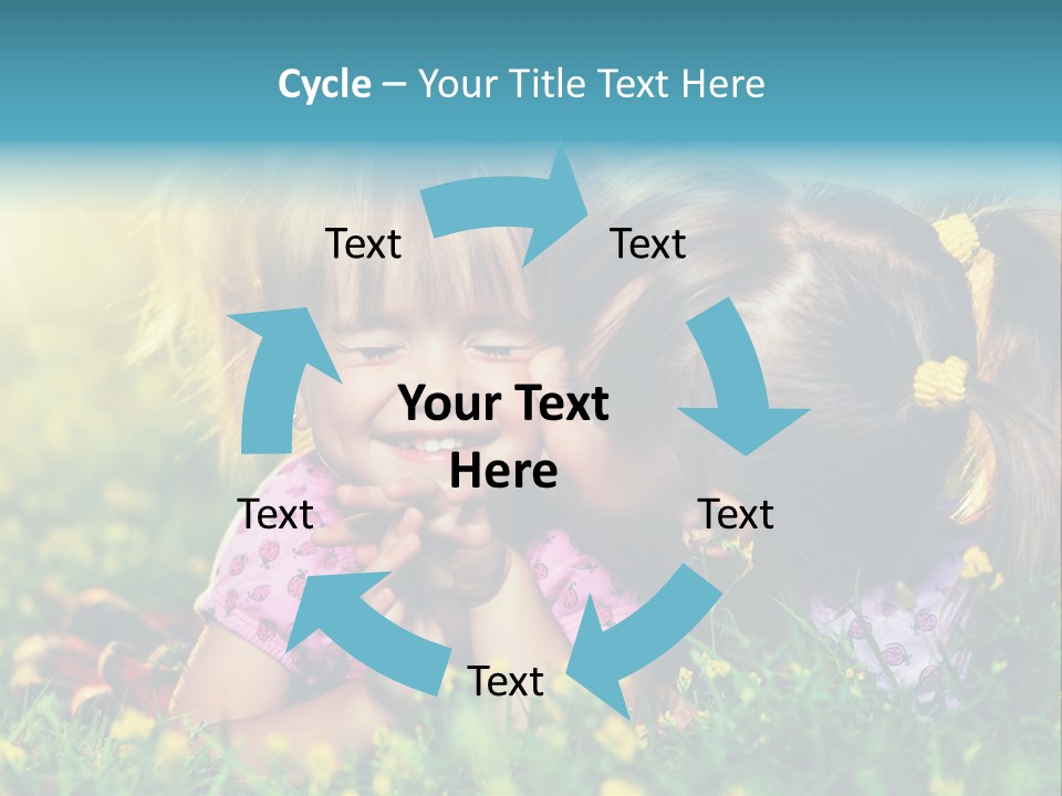 Friendship Sibling Person PowerPoint Template