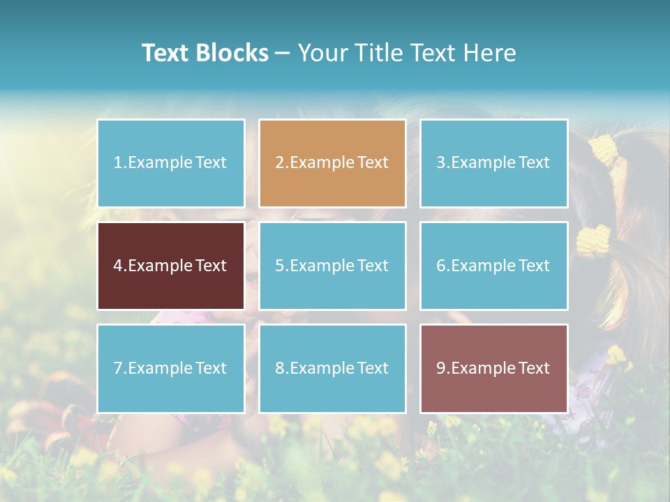 Friendship Sibling Person PowerPoint Template