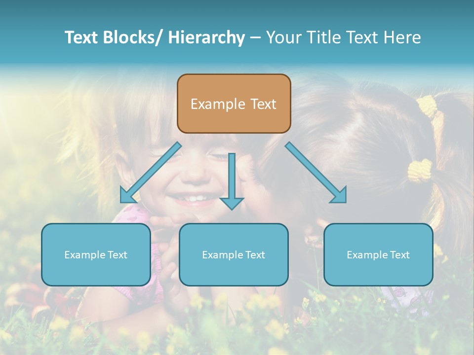 Friendship Sibling Person PowerPoint Template