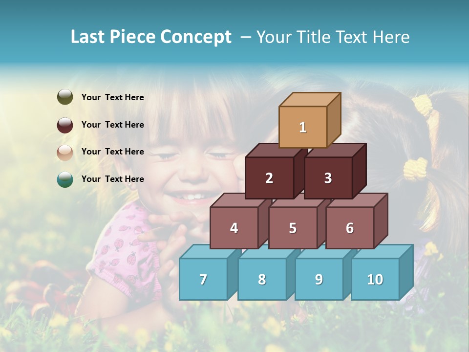 Friendship Sibling Person PowerPoint Template