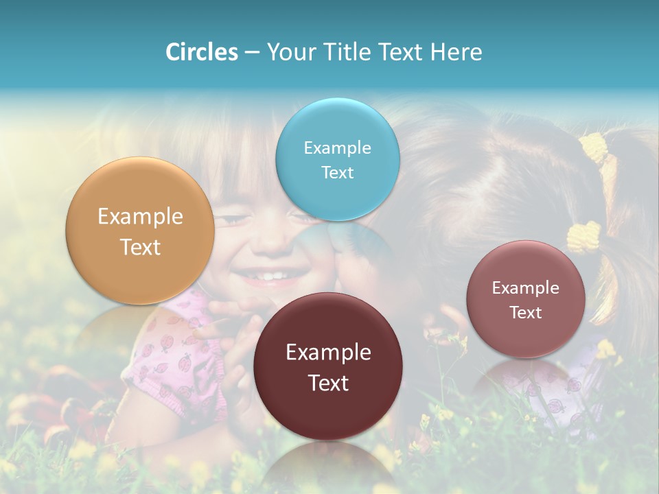 Friendship Sibling Person PowerPoint Template
