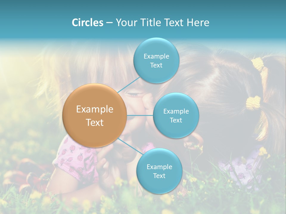 Friendship Sibling Person PowerPoint Template