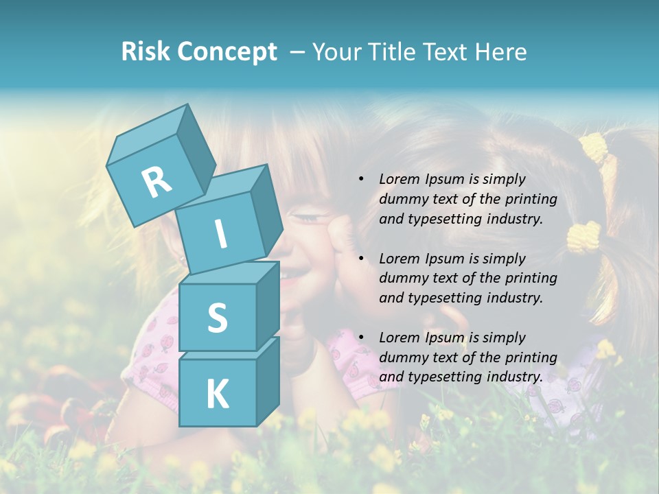 Friendship Sibling Person PowerPoint Template