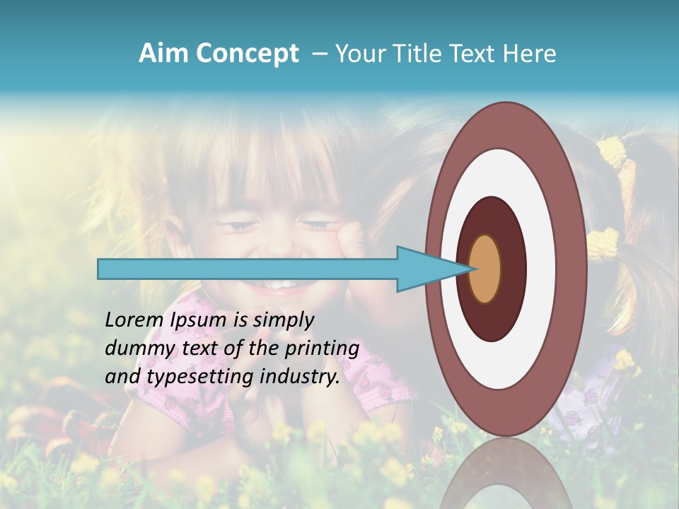 Friendship Sibling Person PowerPoint Template