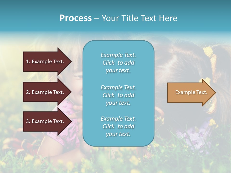 Friendship Sibling Person PowerPoint Template