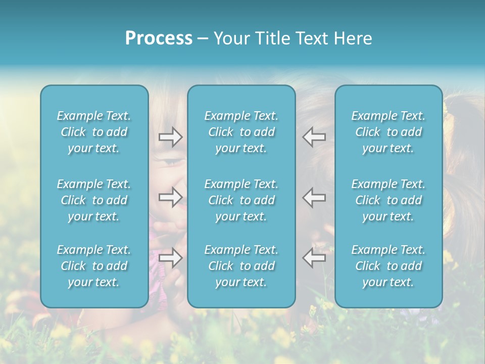 Friendship Sibling Person PowerPoint Template