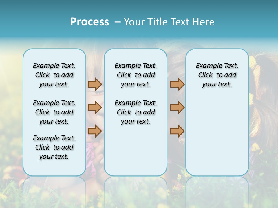 Friendship Sibling Person PowerPoint Template