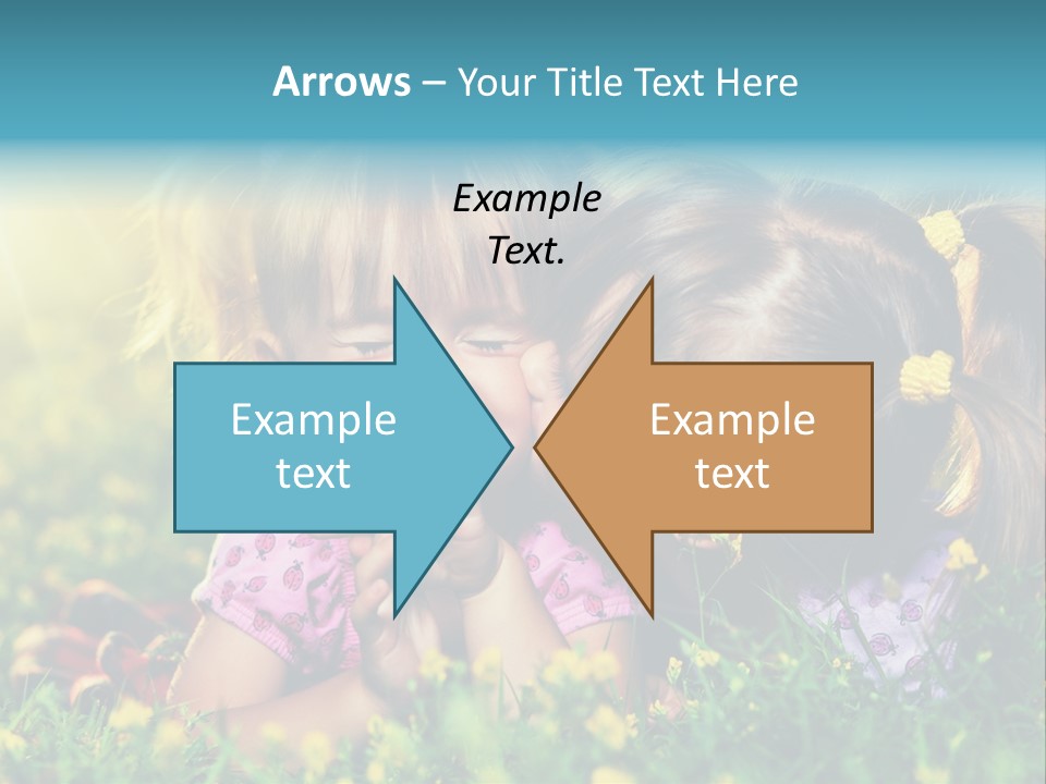 Friendship Sibling Person PowerPoint Template