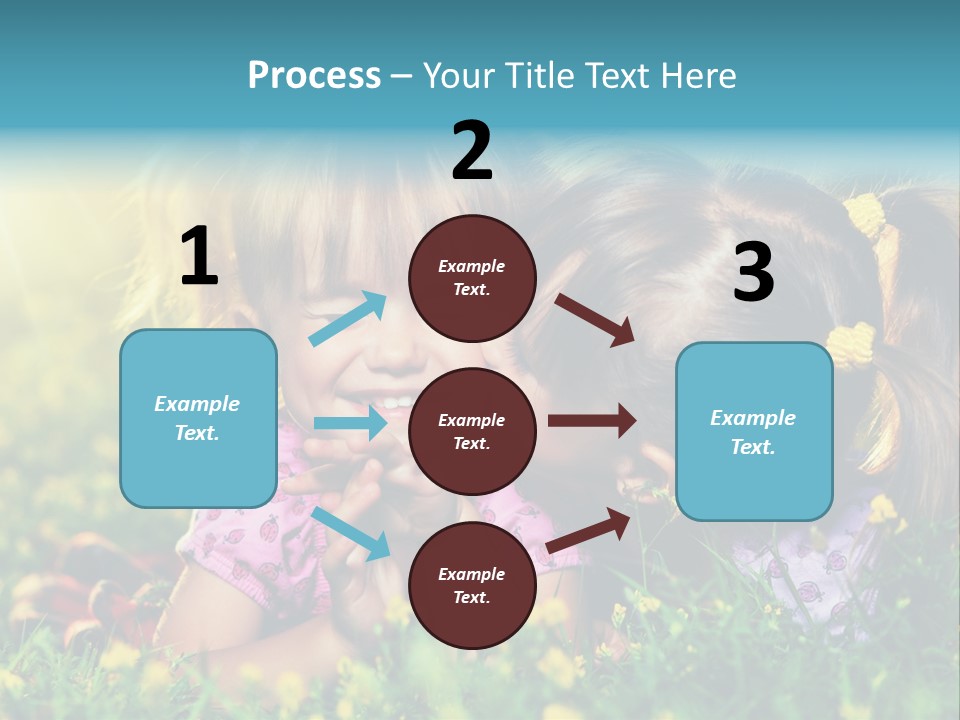 Friendship Sibling Person PowerPoint Template