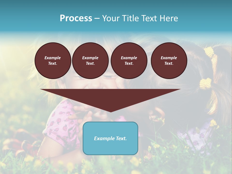 Friendship Sibling Person PowerPoint Template