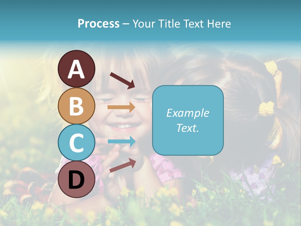 Friendship Sibling Person PowerPoint Template