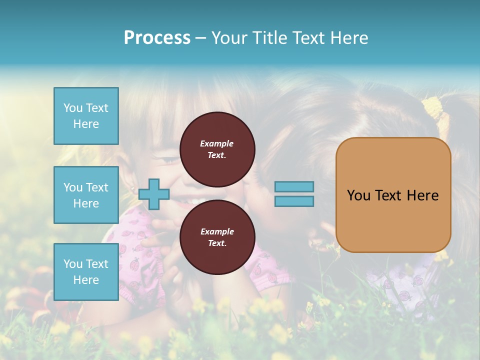 Friendship Sibling Person PowerPoint Template