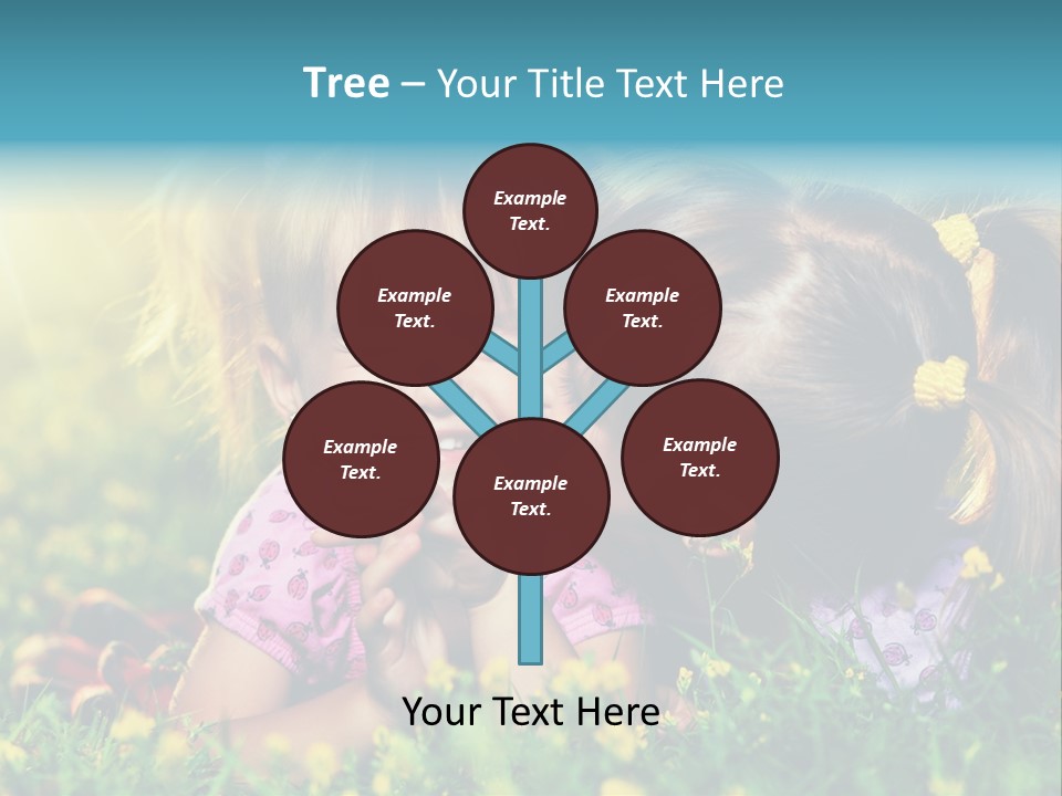 Friendship Sibling Person PowerPoint Template