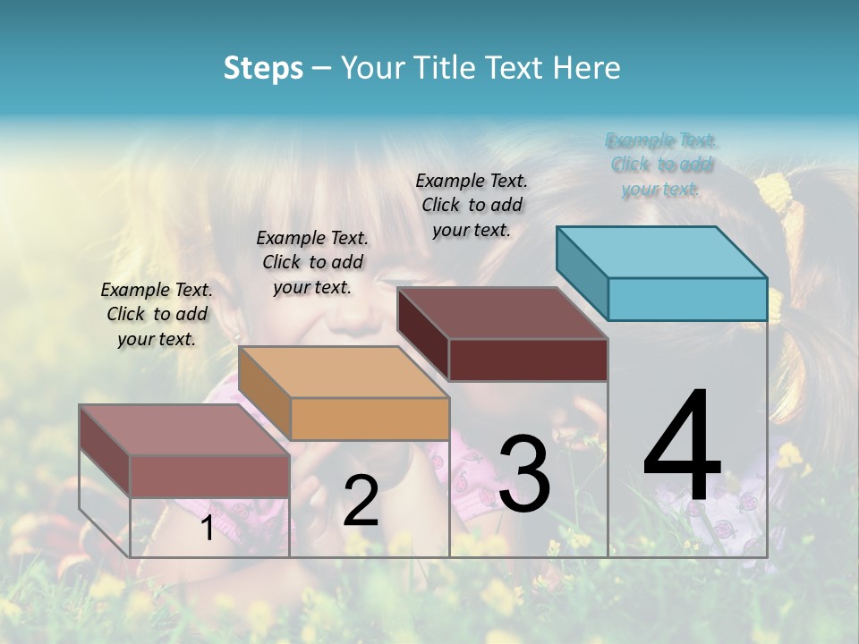 Friendship Sibling Person PowerPoint Template