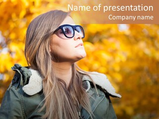 Teenager Vacation Outdoor PowerPoint Template