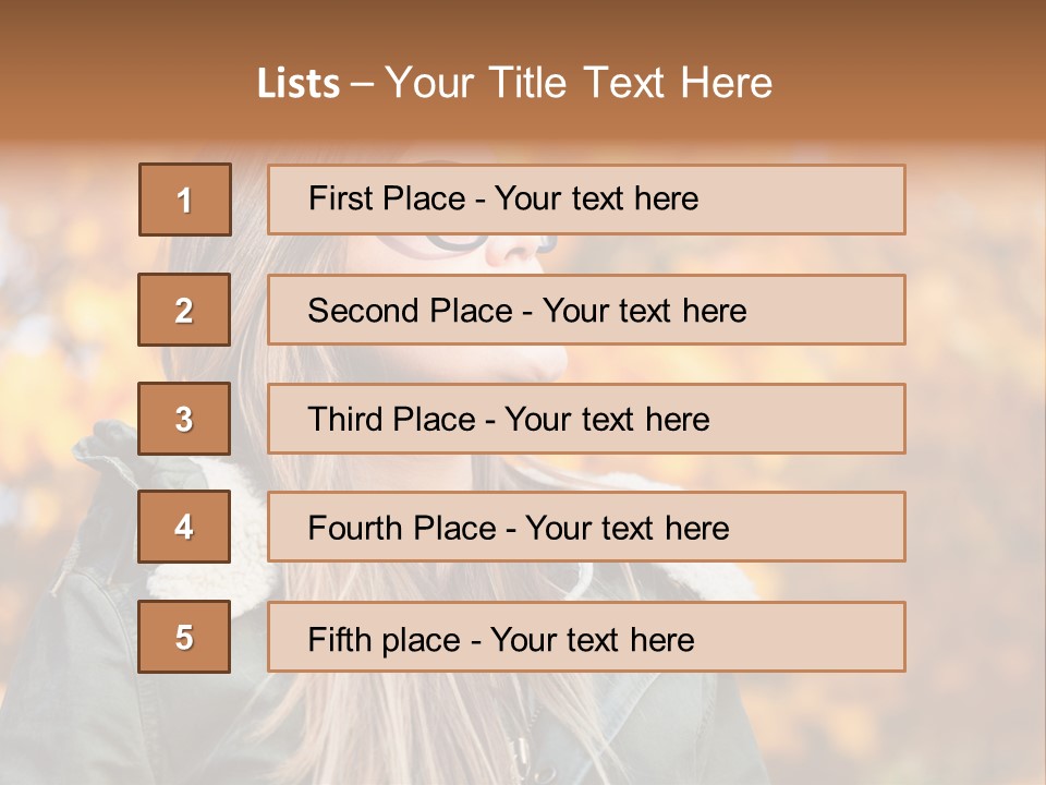 Teenager Vacation Outdoor PowerPoint Template
