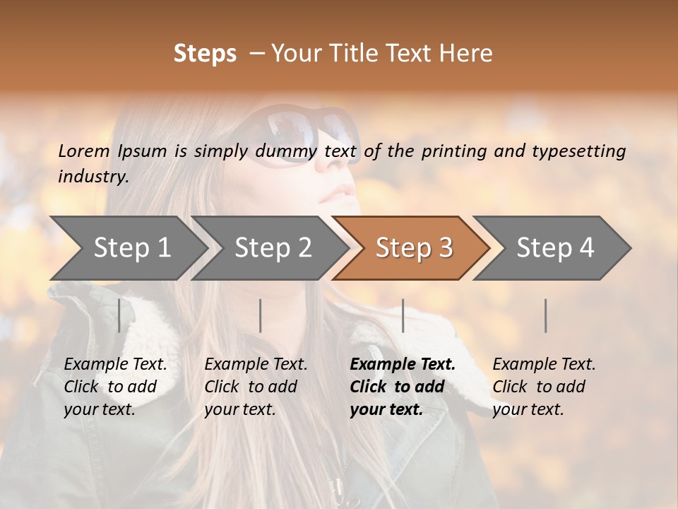 Teenager Vacation Outdoor PowerPoint Template